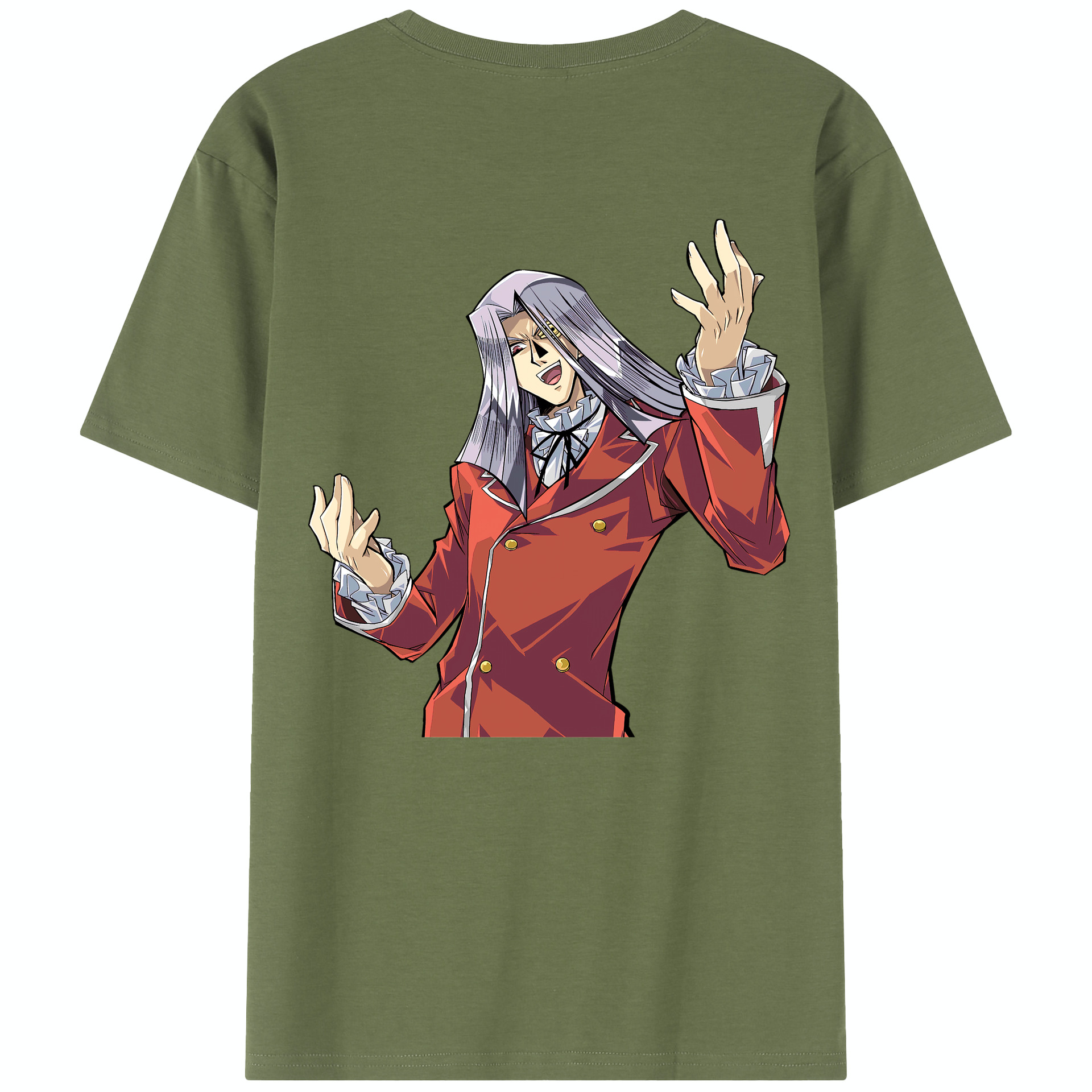 （画像用） 遊☆戯☆王 Yu-Gi-Oh! 綿100％半袖Tシャツ（背面プリント）